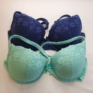 Aerie 2 padded Bras Size 36C